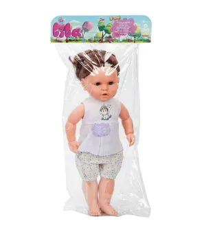 - SUN-SABC-DZM-BEBEK LİLA SAÇLI SESLİ 60CM.2A.POŞETLİ KRTL. 8680863023440