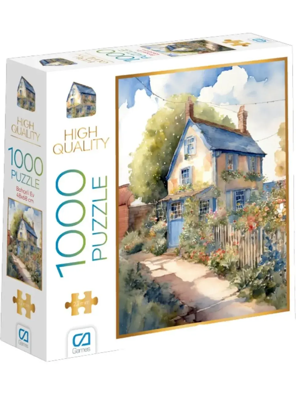 BAHÇELİ EV PUZZLE 1000