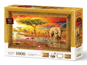 SAVANA NIN KRALLARI 1000 PARÇA ÇERÇEVELİ