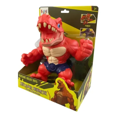 STRESS RELEIF TOY- LARGE SOFT TYRANNOSAURUS