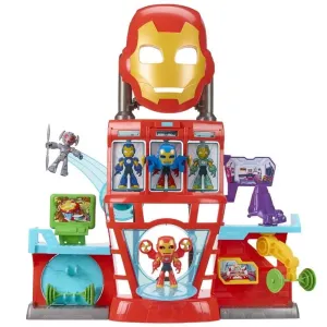 IRON-MAN AND HIS AWESOME FRIENDS IQ PLAYSET