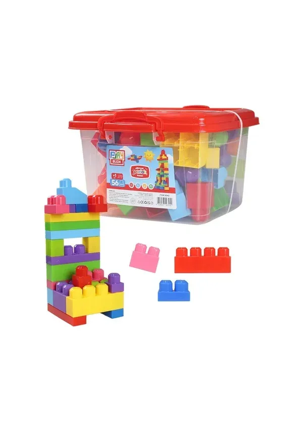 PLAYBLOX BLOCK SHINE 56 PCS BUCKET