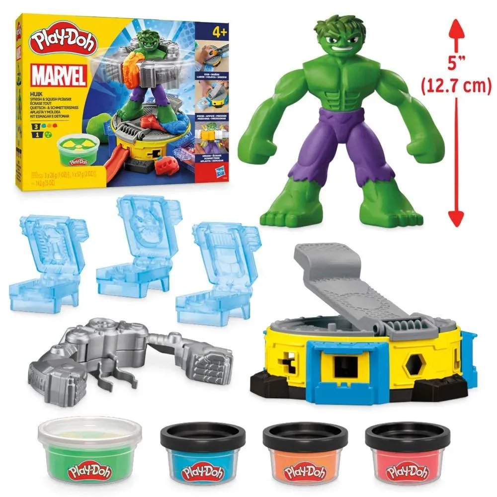 PLAY-DOH HULK SMASH AND SQUISH OYUN SETİ