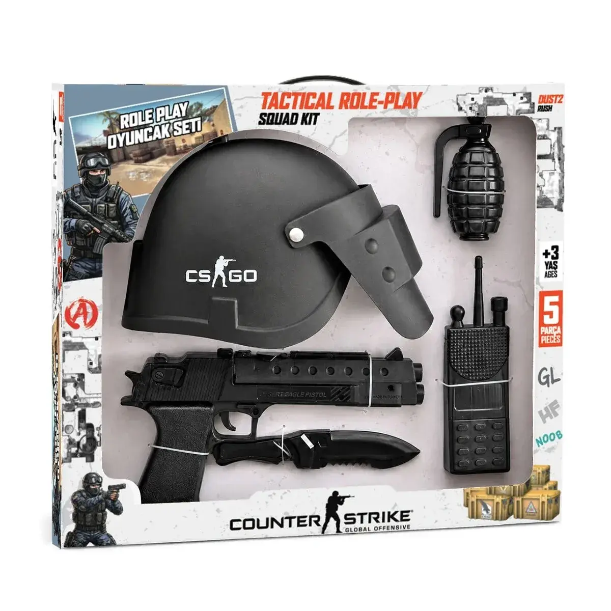 ER-125 CSGO MİNİ SET 4 ADET