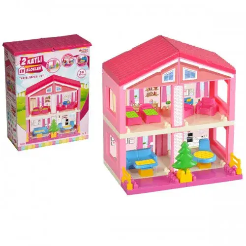 İKİ KATLI EV BLOKLAR (42 PRÇ)