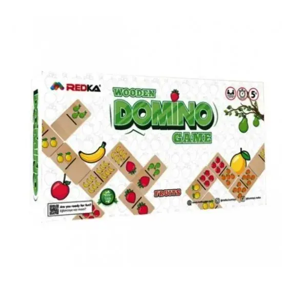 WOODEN DOMINO FRUITS