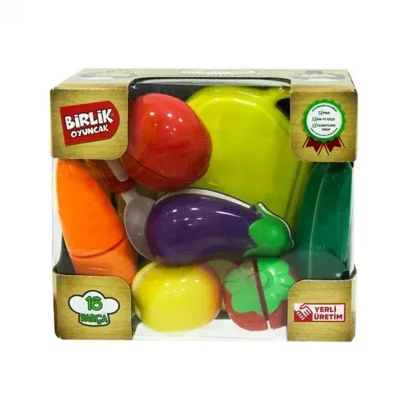 16 PCS PATLICANLI KESİLEBİLEN MEYVE SEB