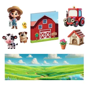 MAGNETLİ FARM SET