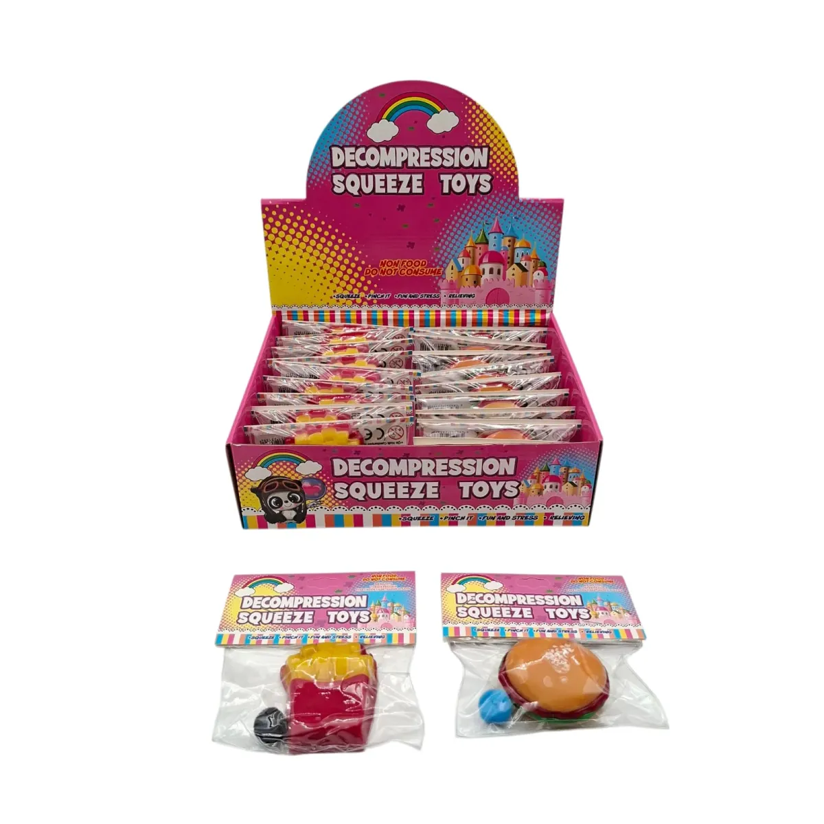 YUMUŞAK OYUNCAK PATİ FAST FOOD