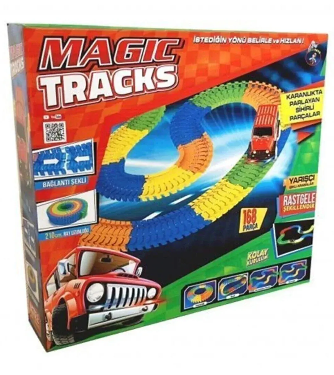 168 PCS MAGİC TRACKS