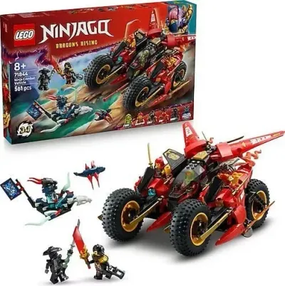 LEGO® NINJAGO® Ninja Savaş Aracı 3ü 1 Arada Oyuncak Yapım Seti 71844