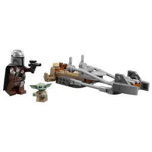 Lego Mandalorian Ve Grogu Motosikleti 75436