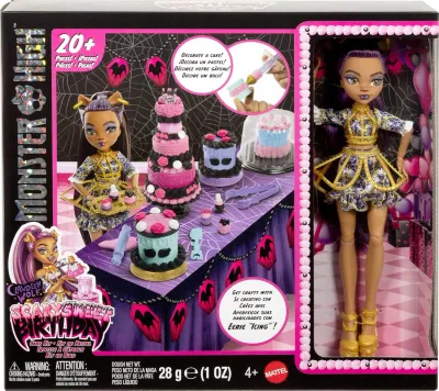 Mattel MH Doğum Günü Clawdeen'İn Pasta Yapım Seti