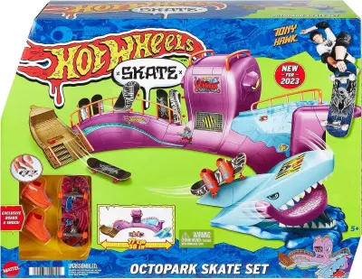 Hot Wheels Skate Ahtapot Kaykay Parkı Oyun Seti