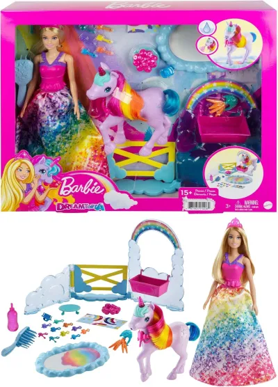Barbie® Dreamtopia Bebek ve Tek Boynuzlu At