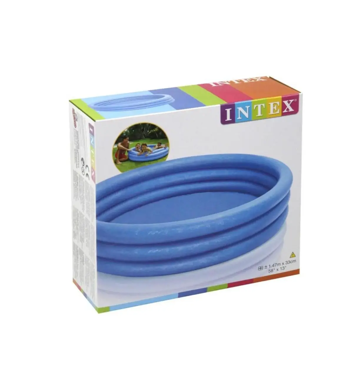 Intex 58426 Cristal Renkli 3 Bölme Havuz 147 cm