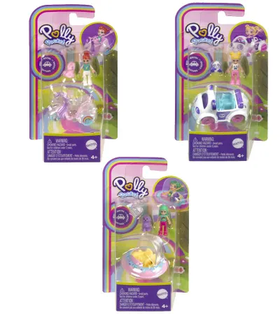 Polly Pocketın Muhteşem Araçları Oyun Setleri