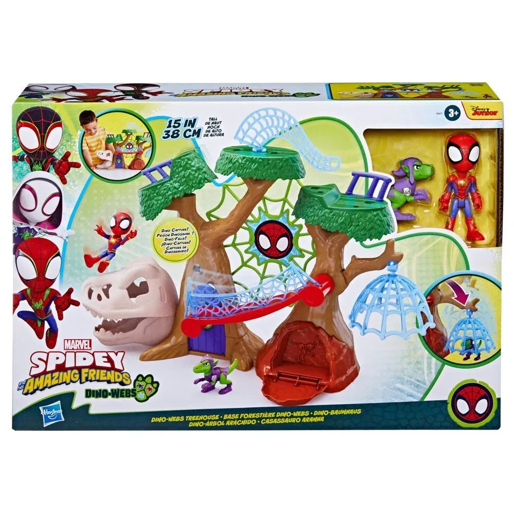 SPIDEY AND HIS AMAZING FRIENDS DINO WEBS AĞAÇ EVİ SET
