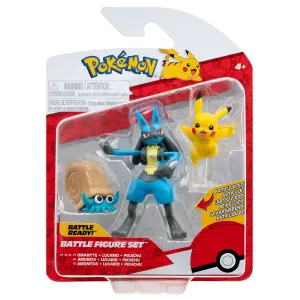 Pokemon Battle 3lü Figür Seti Seri 14 Asorti
