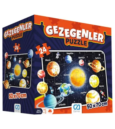 GEZEGENLER YER PUZZLE