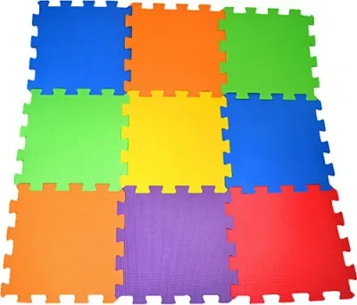 EVA PUZZLE DÜZ (RENKLİ)