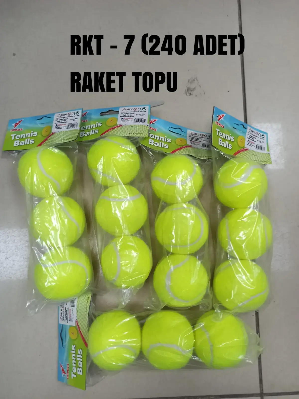 3 LÜ TENİS TOPU