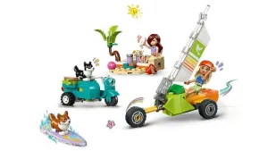 Lego Friends Sörfçü Köpekler ve Scooter
