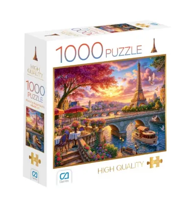 PARİS'TE AKŞAMÜSTÜ PUZZLE 1000