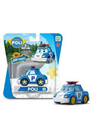 Robocar Poli Metal Araç Karakter Figürler Asorti