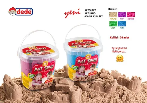 400 GR OYUN KUM SETİ ( 5 RENK )