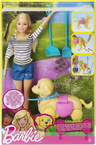 Mattel Barbie ve Tuvalet Eğitimindeki Köpeği