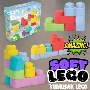 YUMUŞAK BIG BLOKLAR 24 PARÇA