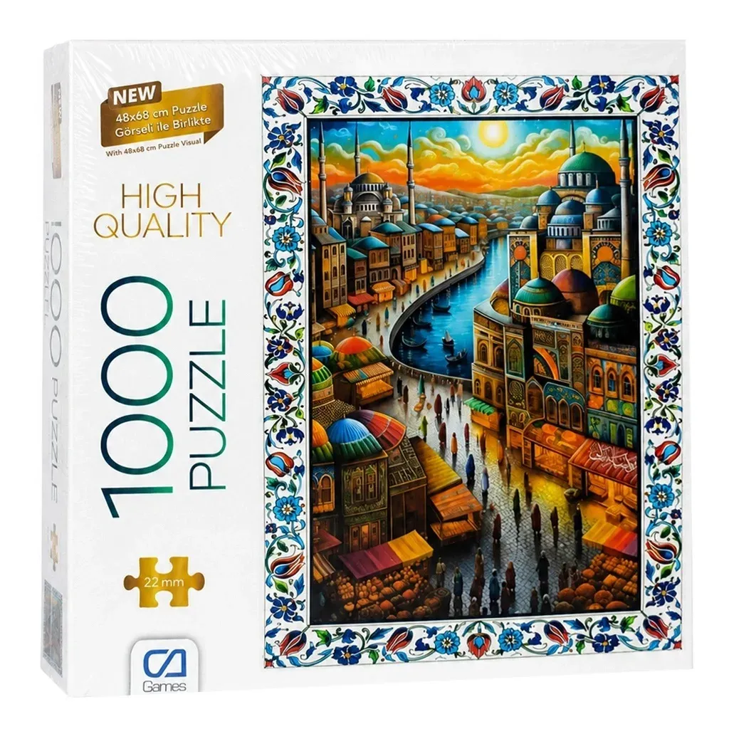 CA1000-7109 CA GAMES OSMANLI MİMARİSİ PUZZLE 1000