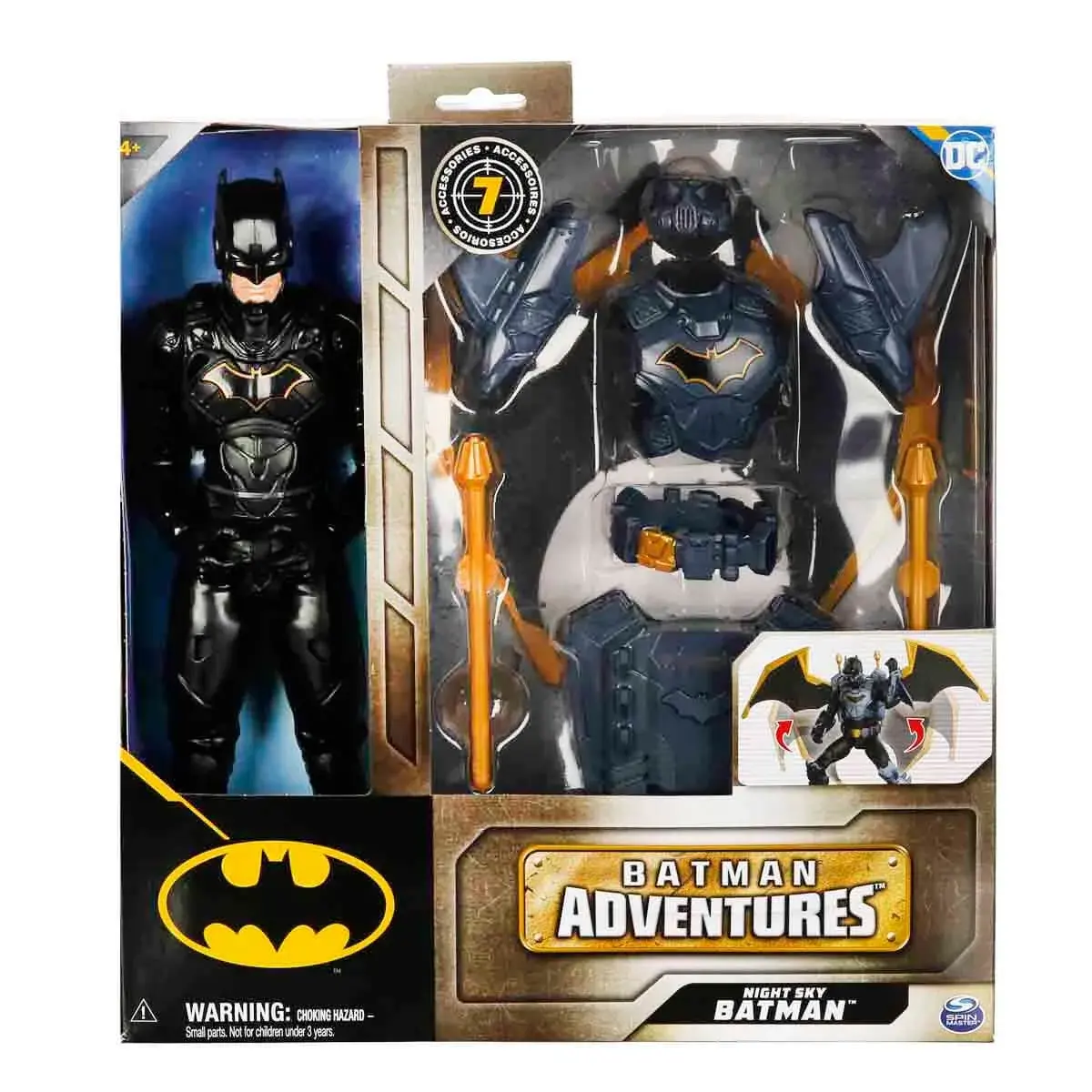 SUN-SPM-FİGÜR SET BATMAN ADVENTURES NIGHT SKY 30CM.(BMAN) 681147026223