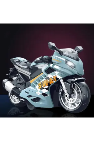 SÜRTMELİ IŞIKLI SESLİ MOTORSİKLET