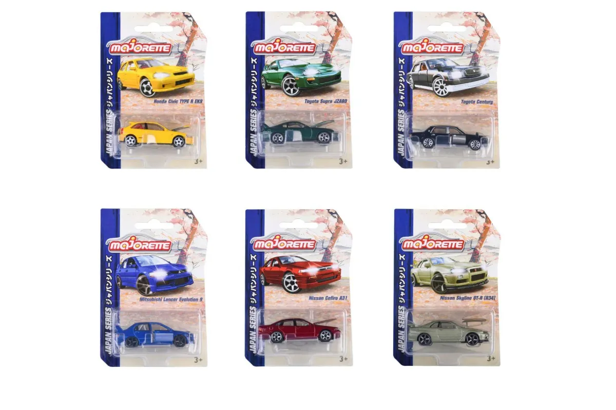 Simba Japan Series Premium Cars 6 Parça 212051029