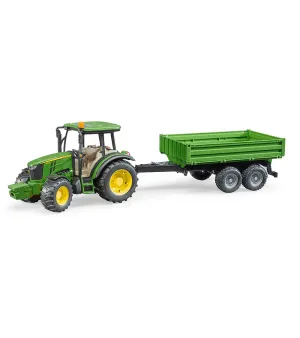 Bruder John Deere 5115 Traktör Römork 02108