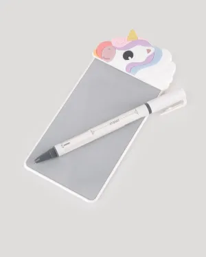 LC Manyetik Mini Yazı Tahtası 5,5 Silikon Figürlü
