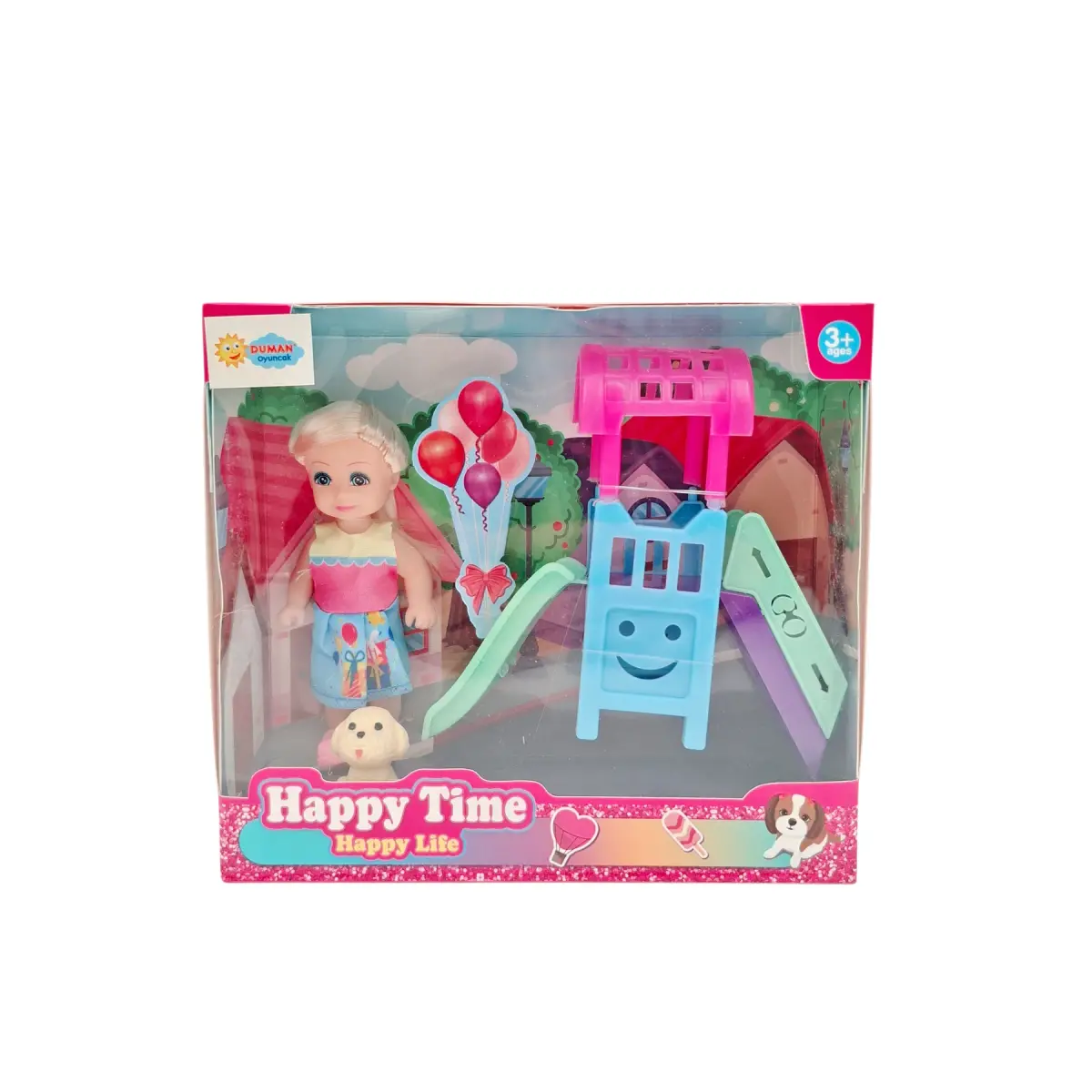 KUT. 12CM. KAYDIRAKLI BEBEK
