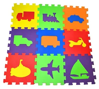 EVA PUZZLE 33X33CM TAŞITLAR