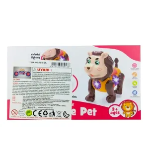 Electric Cute Pet ( LION ) W/LIGHT,MUSIC
