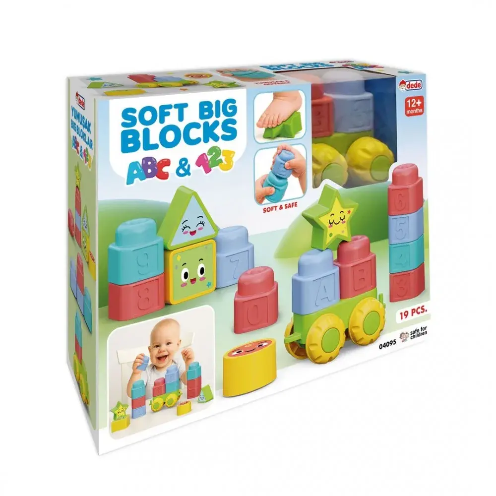 YUMUŞAK BIG BLOKLAR ABC&123