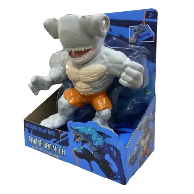 STRESS RELEIF TOY- LARGE SOFT HAMMERHEAD SHARK
