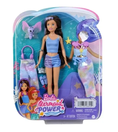 Barbie Skipper Deniz Kızına Dönüşebilen Bebek