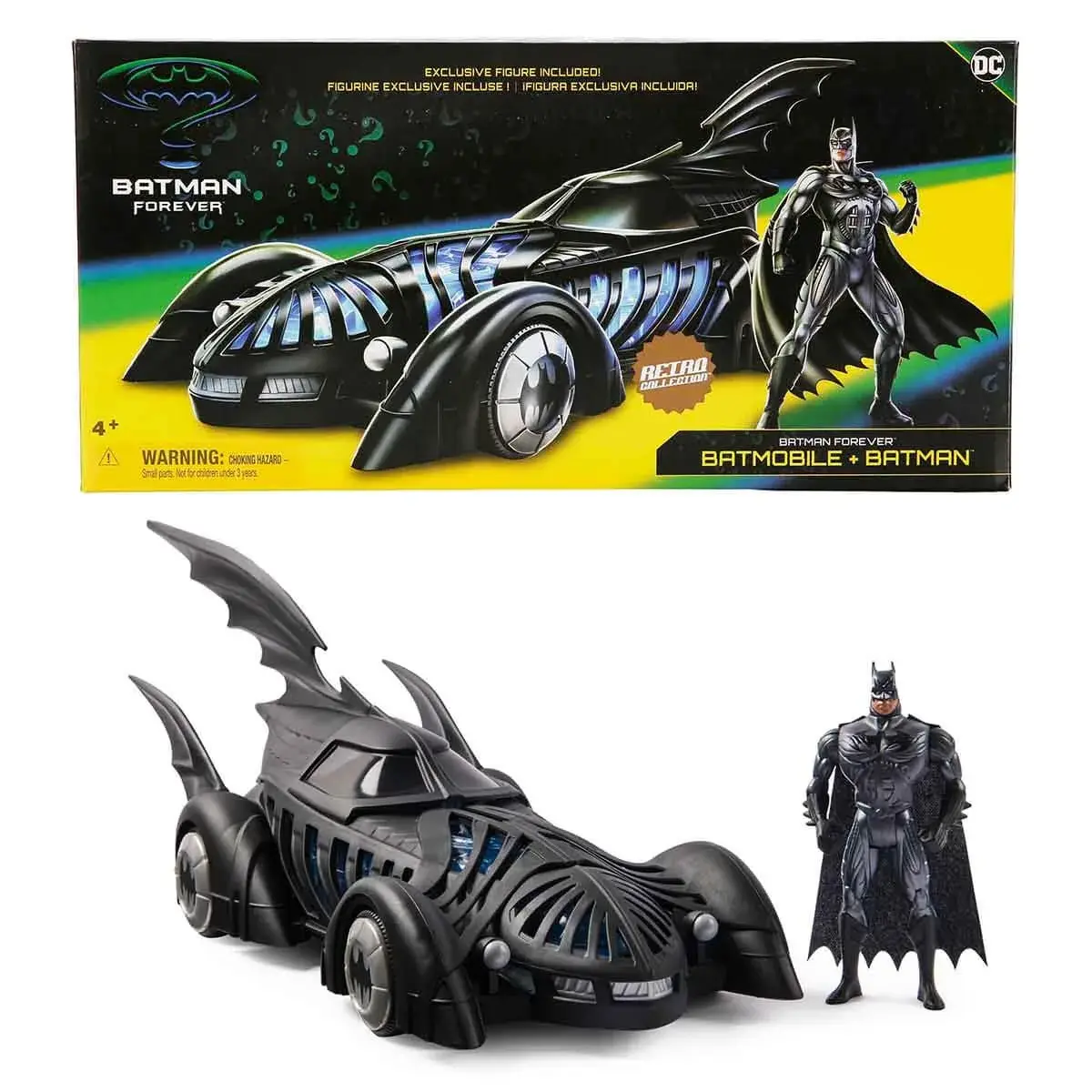 SUNSPMFİGÜR SET RETRO COLLECTION DC BATMOBILE+BATMAN 1FGR.(BMAN) EXC. 6811470561