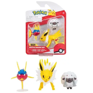 POKEMON BATTLE 3'LÜ FİGÜR SETİ SERİ 15 ASORTİ