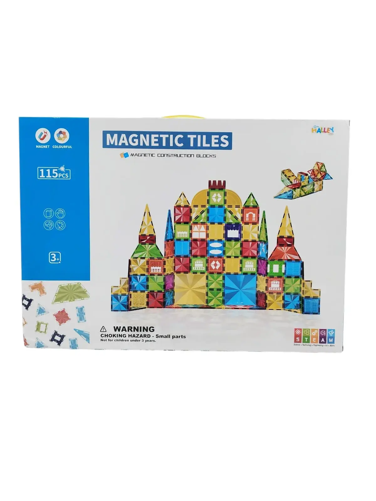 Seher 115 Parça Magnet Standart Seri Renkli Blokla