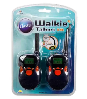 SUN-RST-ECH-WALKIE TALKIE KLASİK 11X6,5CM.SARI/LCV.2R.KRTL.