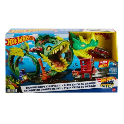 Hot Wheels Ejderha ile Mücadele Pisti
