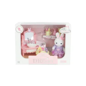 BAY DREAMY MİNİ TAVŞAN- AKSESUARLI LAVABO SETİ 6621-5